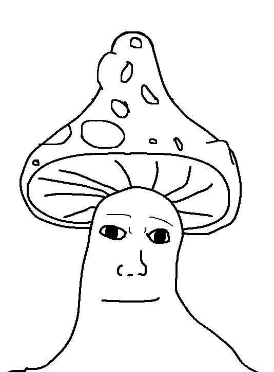 The Prophet of the Cycle — a mushroom who has seen the green